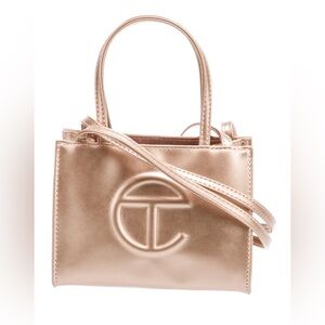 Brand New Rose Gold Telfar Bag Small